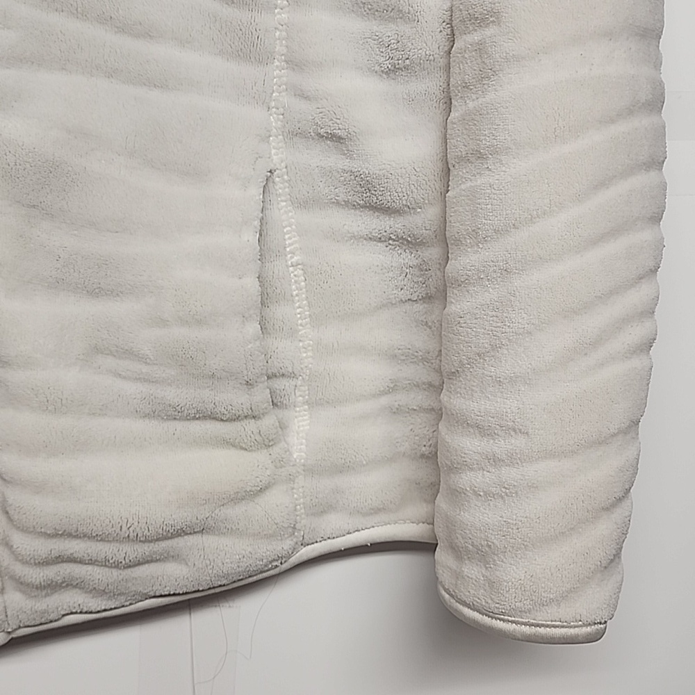Jason Maxwell sz PM super soft inside & out white zip up light weight jacket. - Picture 3 of 8